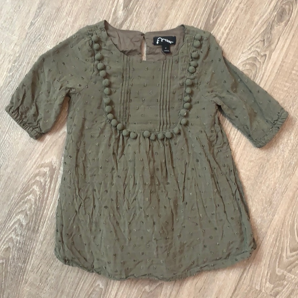 🍭3/$23 Olive Green Dress